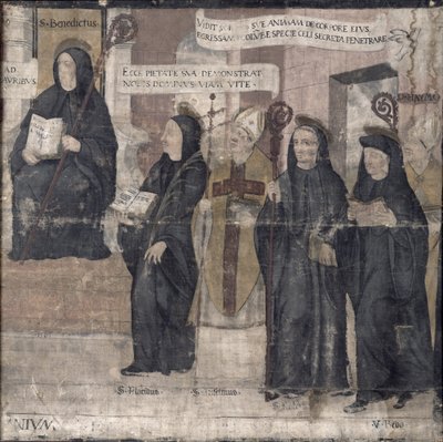 San Roberto e vari santi benedettini, 1561 da French School
